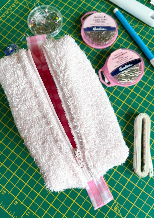DIY Towelling Makeup Bag: How To Make This Cute Case At Home