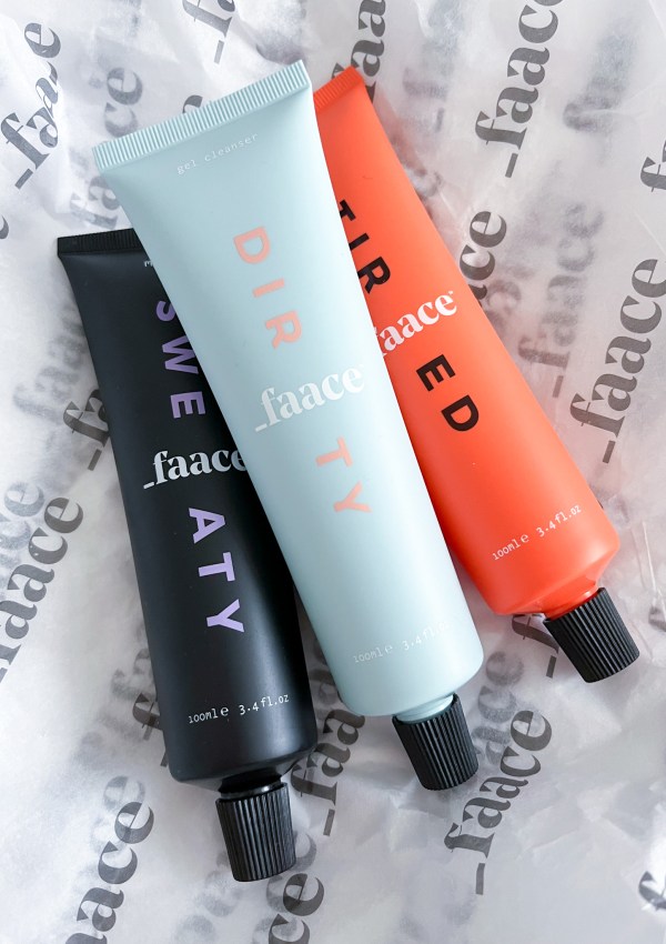 Faace Sweaty Mask, Tired Mask and Dirty Cleanser