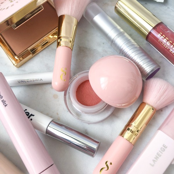 Glossier, Spectrum, Unleashia makeup