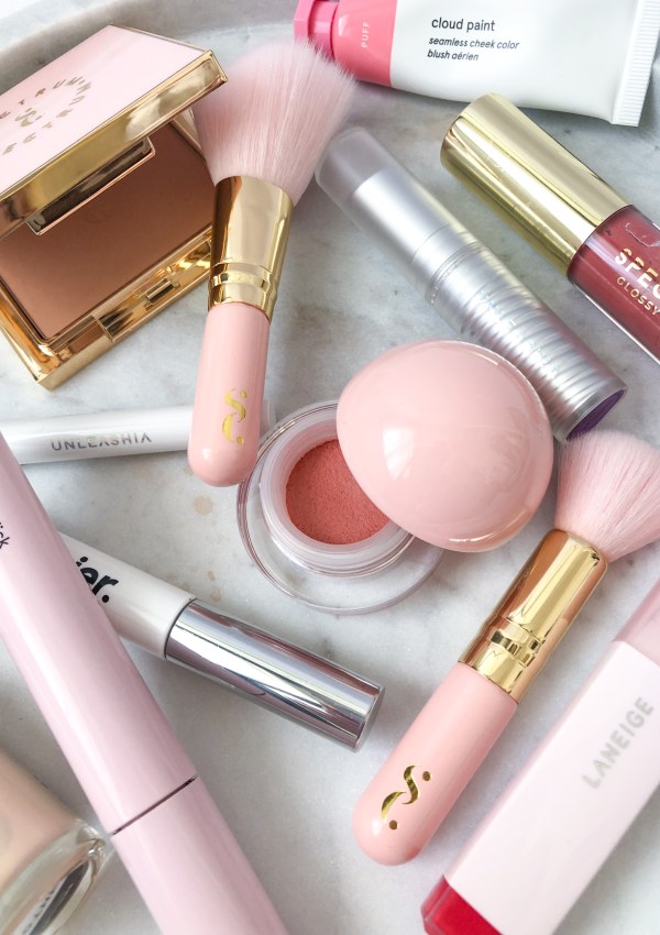 Glossier, Spectrum, Unleashia makeup