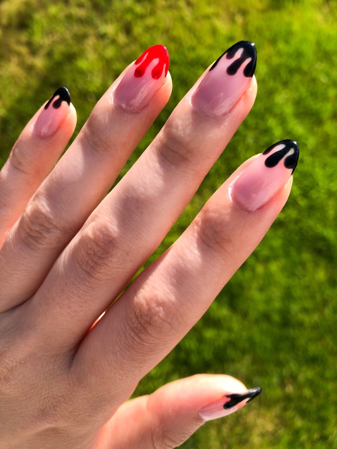 Halloween nail art idea