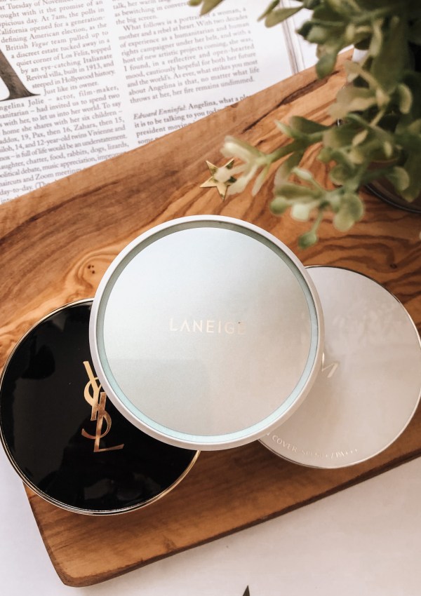 Cushion foundations for oily and combination skin.