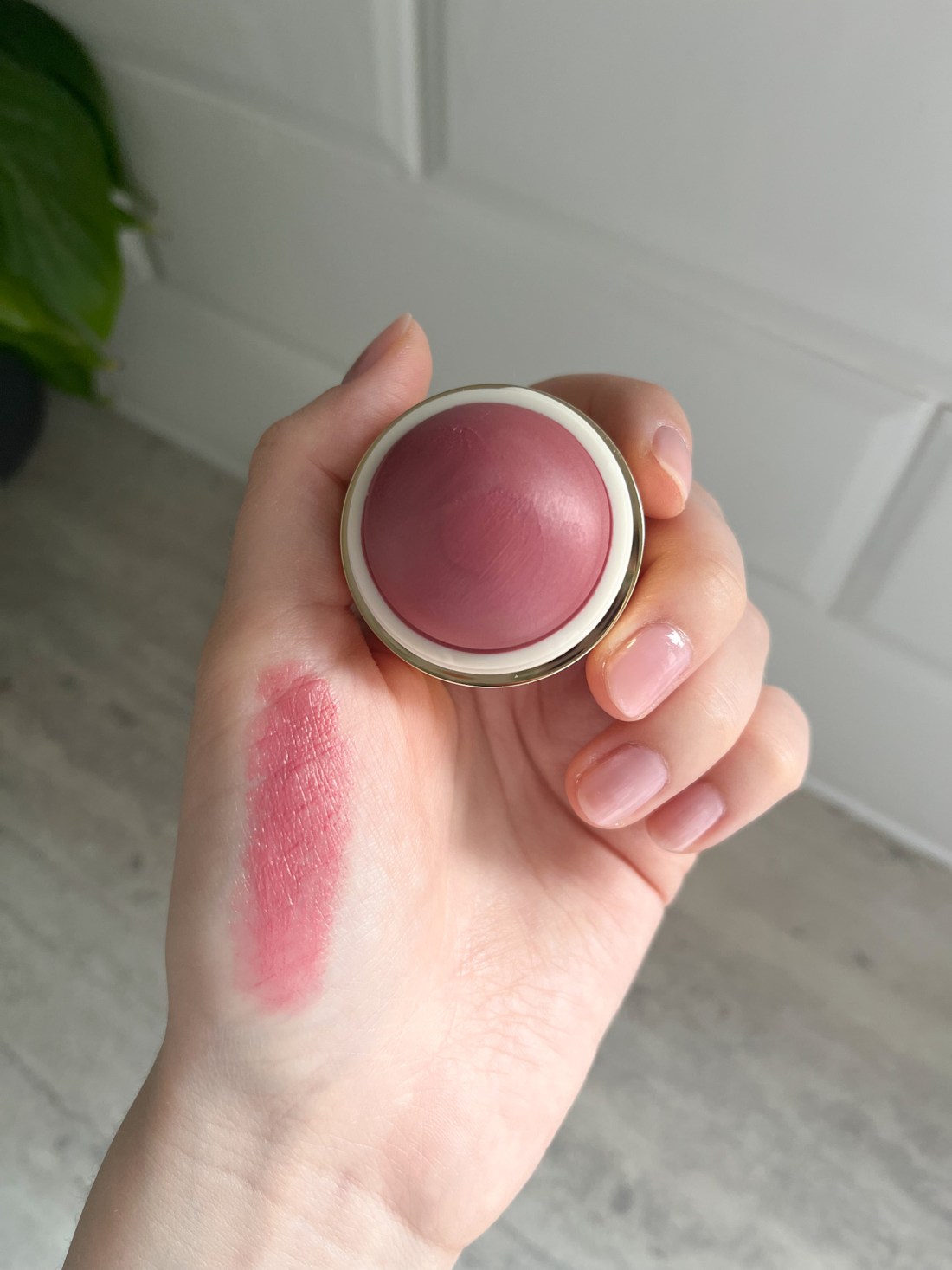 Merit Flush Balm swatch