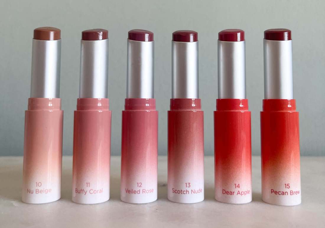 Romand Glasting Melting Balm line-up