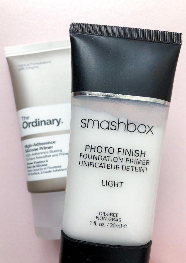 Smashbox Photo Finish Primer and The Ordinary High Adherence Primer