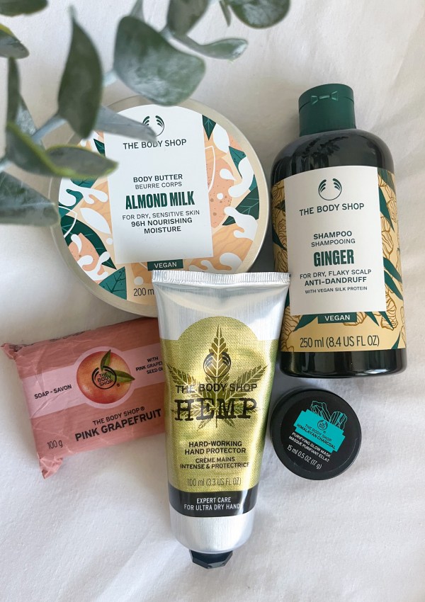 The Body Shop Self Care Routine Products