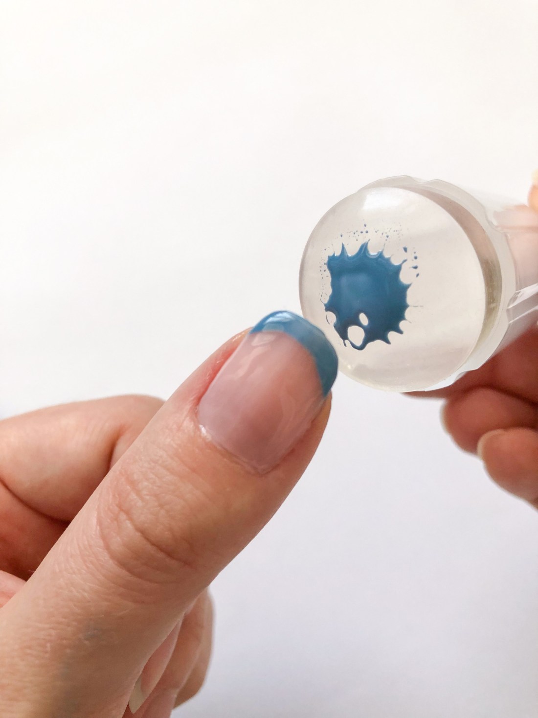 Viral TikTok French tip hack with silicone stamper